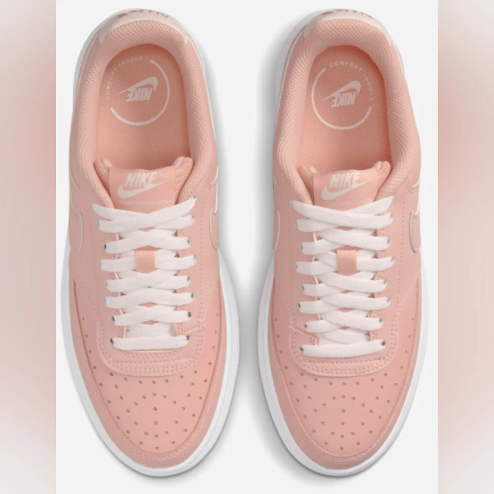 Nike Court Vision Alta LTR Platform Sneakers Size 12 Like New MSRP 94.99 - Picture 2 of 13